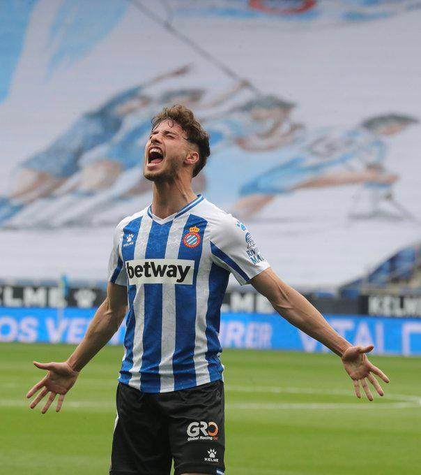 【西乙】西班牙人4比0 武磊未出场普阿多帽子戏法